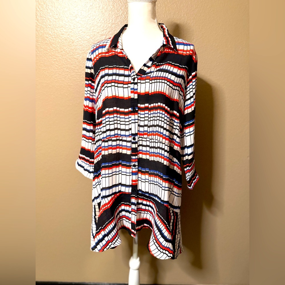 Lior Paris Button Down Shirt Dress